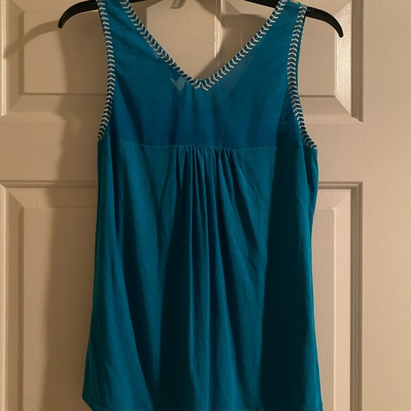 Embroidered Tank Top by Lucky Brand - Picture 2 of 3